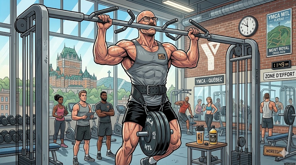 Brock eating pullups
