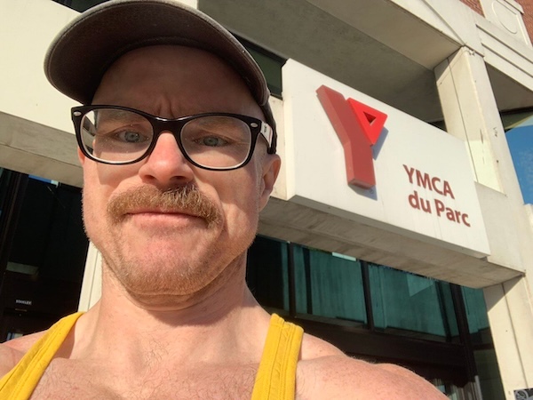 Brock at the YMCA